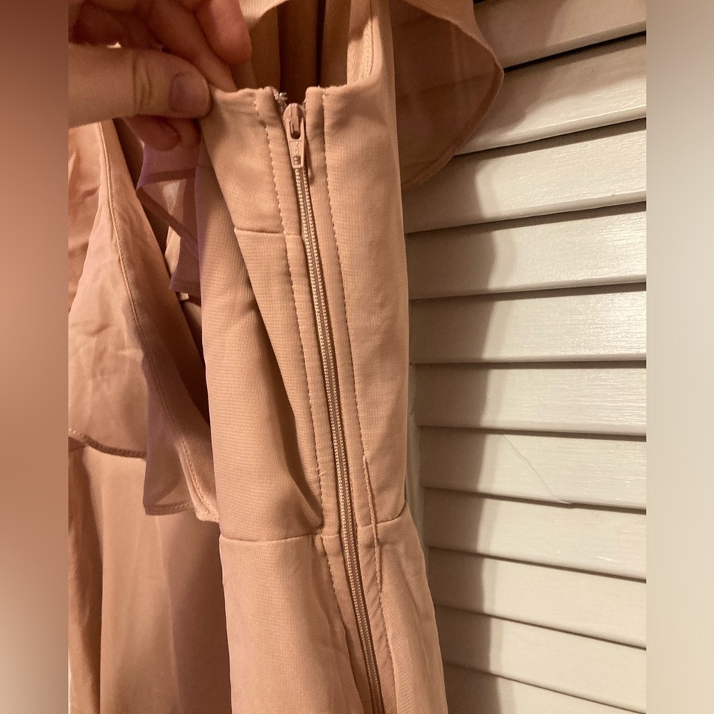 NWT Birdy Grey Dusty Rose Jackson Maxi Ruffle Dress Size Medium - Picture 10 of 14